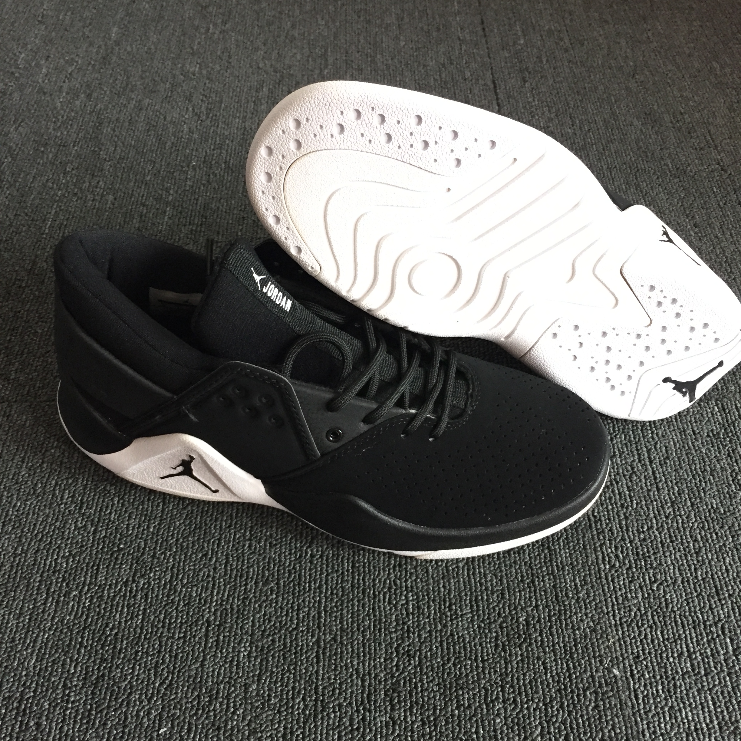 Air Jordan Flight Fresh Black White - Click Image to Close